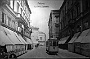 via 8 febbraio con tram